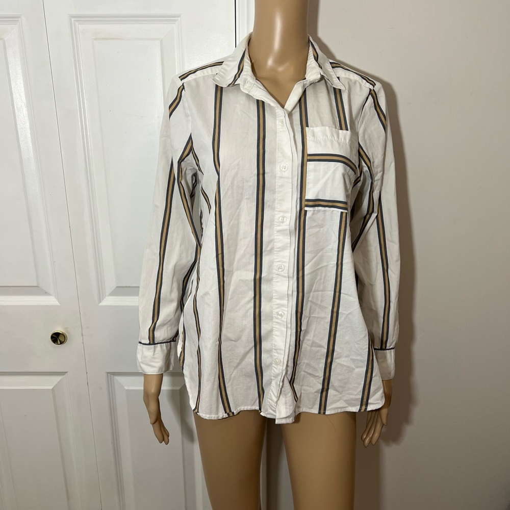 Eddie Bauer Women’s Striped Button up